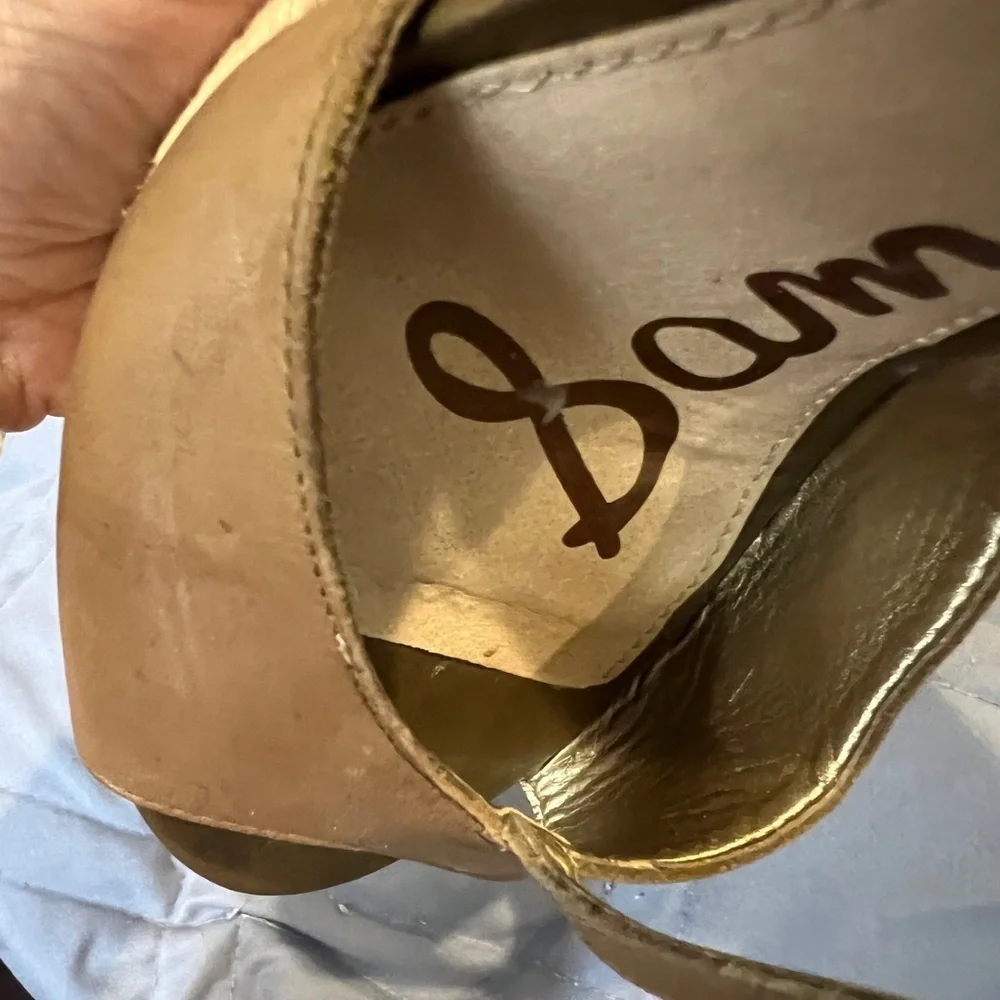 Sam Edelman Saddle Katarina wedge Heels brown